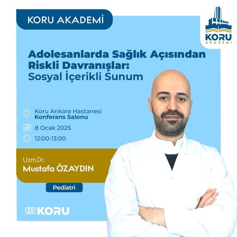 Adolesanlarda Sağlık Açısından Riskli Davranışlar